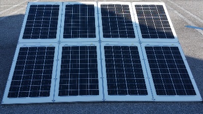 8 Mounted Sunware Panels Front