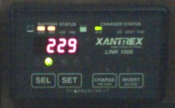 Link 1000 displaying 229 amp output